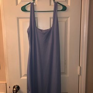 Pretty Little Thing- Blue body con dress - plus